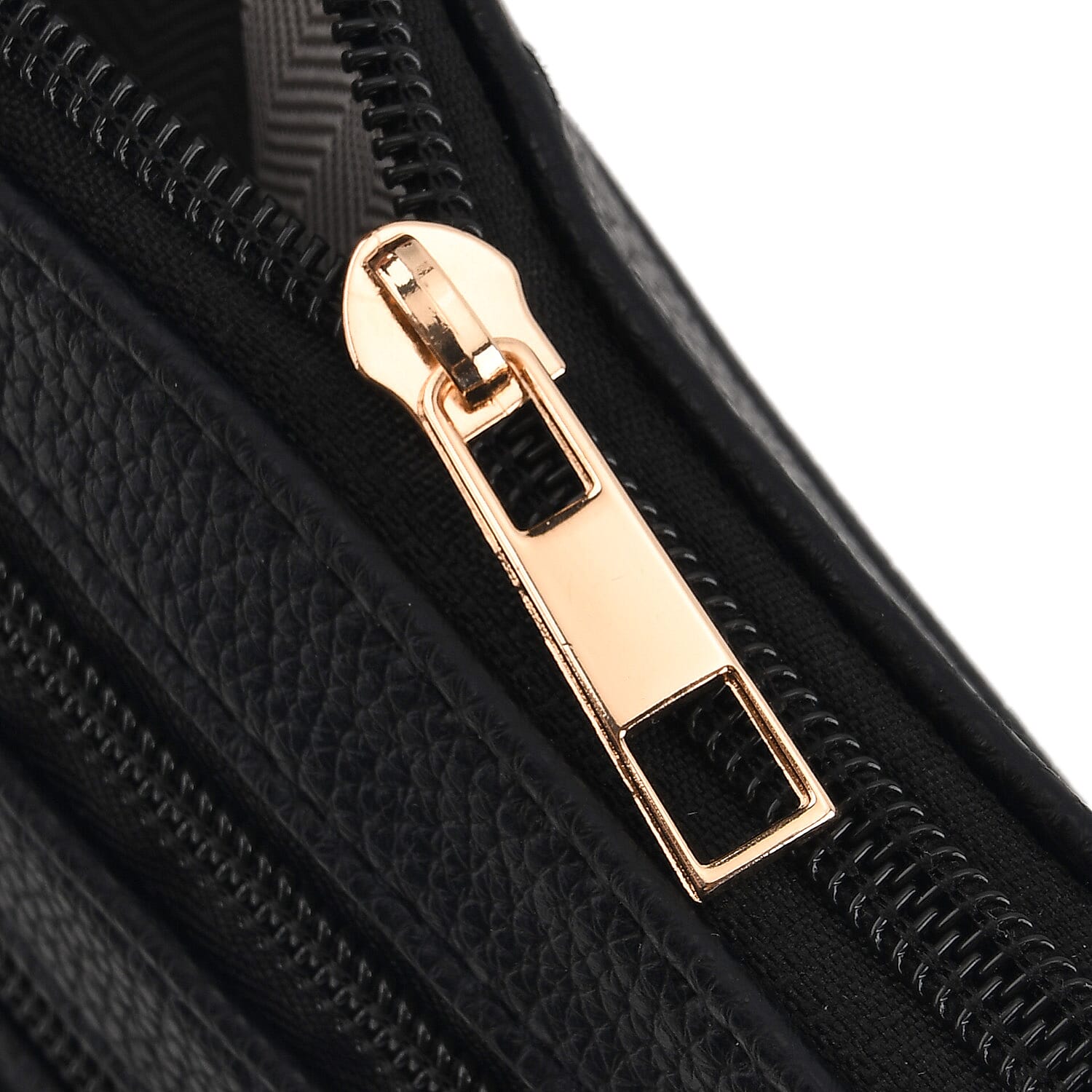 Webbing Strap Sling Phone Bag - Black