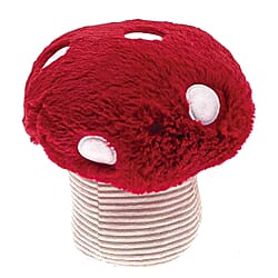 Toadstool Decorative Weighted Door Stop (23 cm) - Red