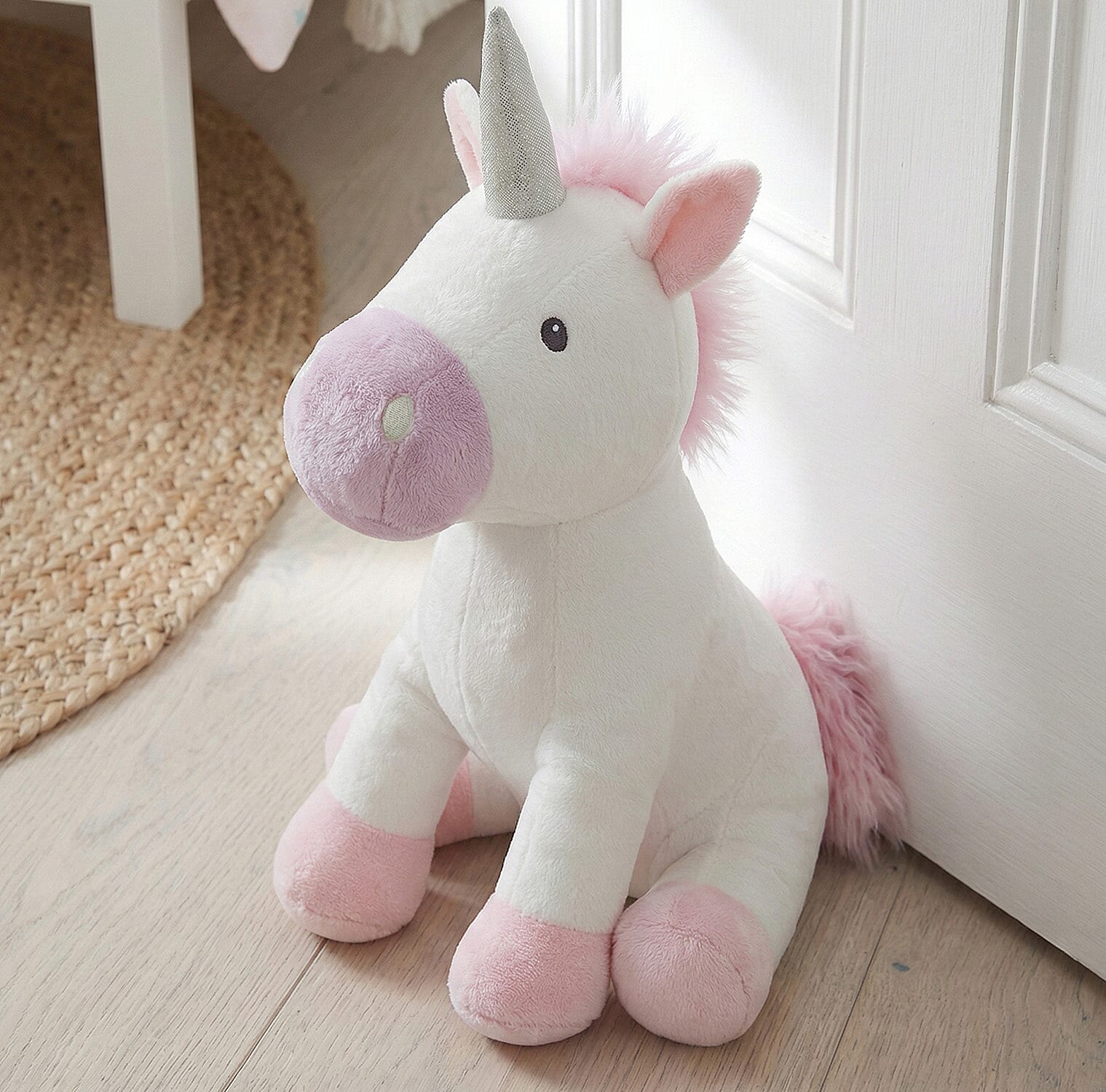Unicorn Weighted Door Stop (25cm) - Pink