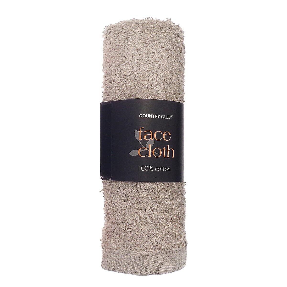 Premium 100% Cotton Face Cloth (30 x 30 cm) - Light Grey