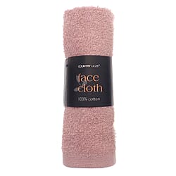 Premium 100% Cotton Face Cloth (30 x 30 cm) - Pink