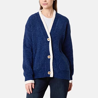 https://tjcuk.sirv.com/Products/85/0/8502645/Wildflower-Cosy-Knit-Contrast-Pocket-Cardigan-Size-S-M-fit-8-to-12-Nav_8502645.jpg?w=342&h=342