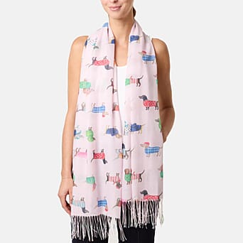 https://tjcuk.sirv.com/Products/85/0/8502656/QED-London-Sausage-Dog-Print-Scarf-One-Size-Pink_8502656.jpg?w=342&h=342