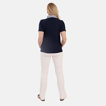 https://tjcuk.sirv.com/Products/85/0/8502671/Beaumonde-Ladies-Short-Sleeve-Polo-With-Woven-Floral-Print-Collar-Size_8502671_2.jpg?w=342&h=342