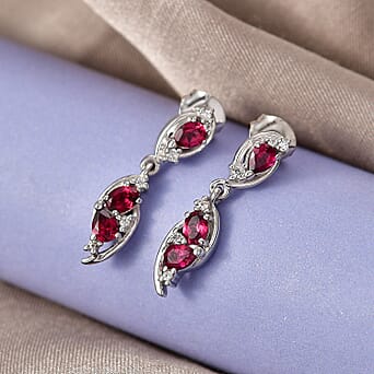 https://tjcuk.sirv.com/Products/85/0/8503160/D-Joy-Rhodolite-Garnet-White-Zircon-Dangling-Push-Post-Earring-in-Plat_8503160_1.jpg?w=342&h=342