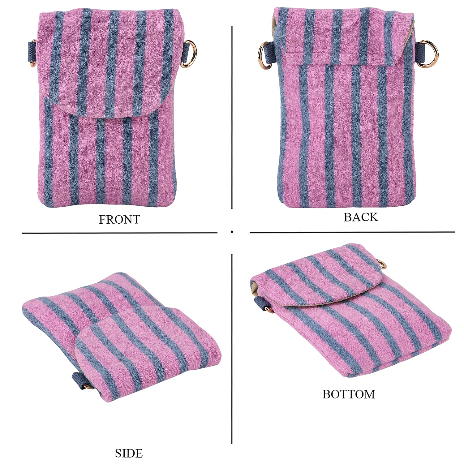 Crossbody Bag (Size - One Size) - Purple