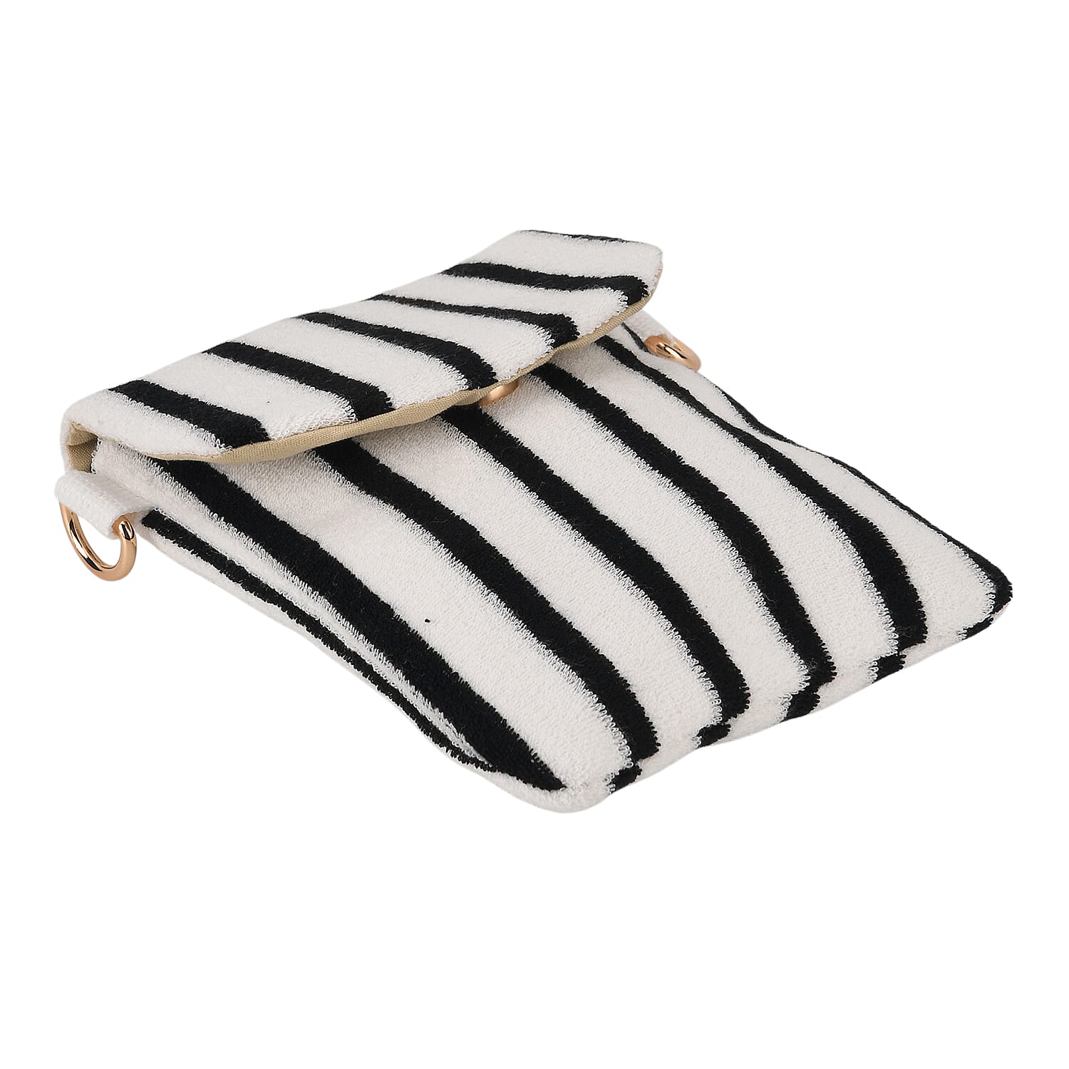 Crossbody Bag (Size - One Size) - White Black