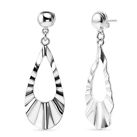 Close Out Deal - Sterling Silver Dangle Earring with Push Back