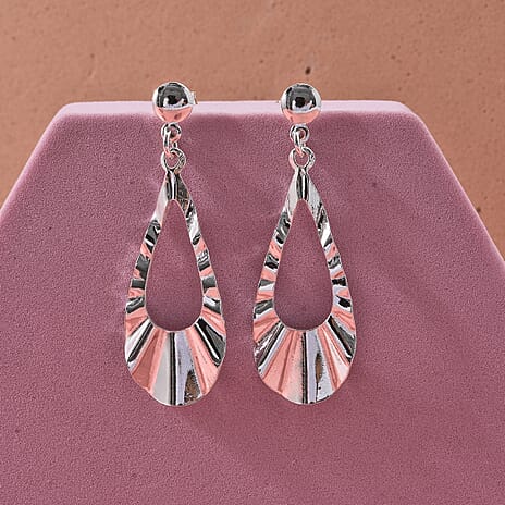 Close Out Deal - Sterling Silver Dangle Earring with Push Back