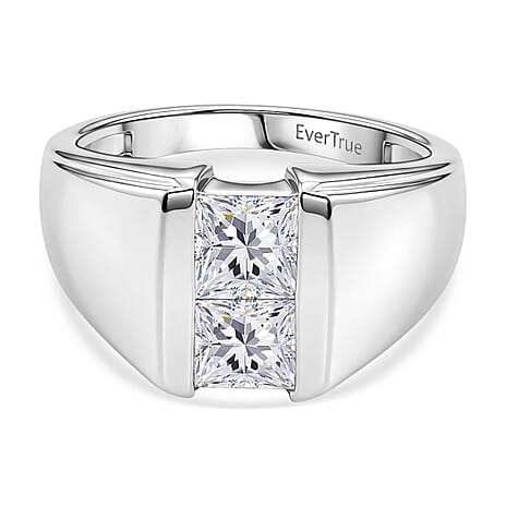 EverTrue - White Cubic Zirconia Band Ring 1.85 Ct.