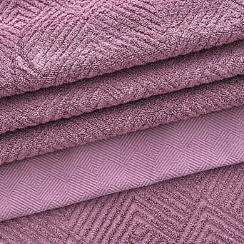 https://tjcuk.sirv.com/Products/85/0/8503685/LIVMORE-Bamboo-Patterned-Towel-Size-33x1-cm-Purple-Pink_8503685_2.jpg?w=342&h=342