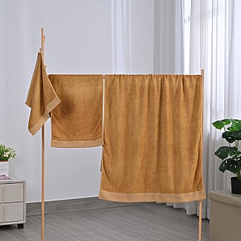 https://tjcuk.sirv.com/Products/85/0/8503686/LIVMORE-Bamboo-Patterned-Towel-Size-33x1-cm-Yellow-Pink_8503686_1.jpg?w=342&h=342
