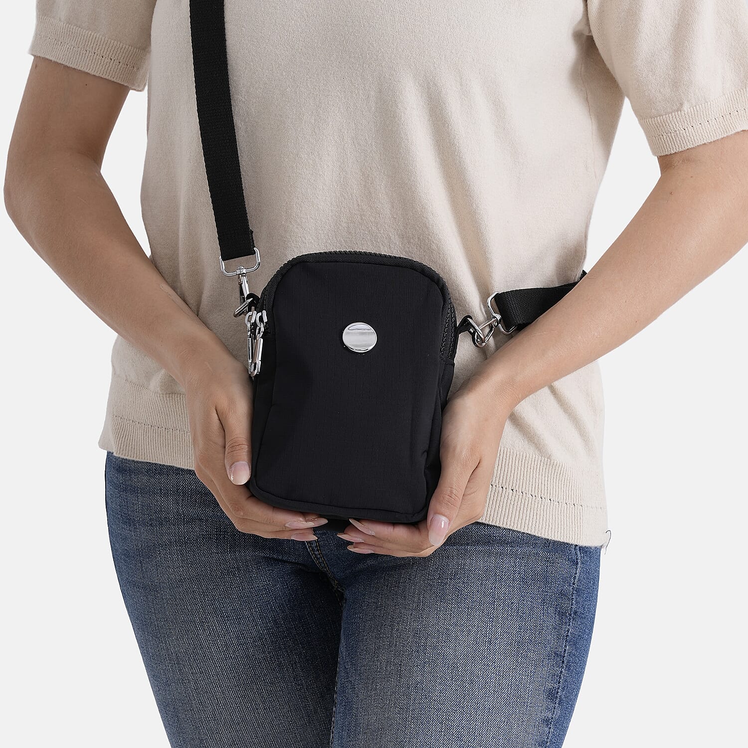 Crossbody Bag (Size - One Size) - Black