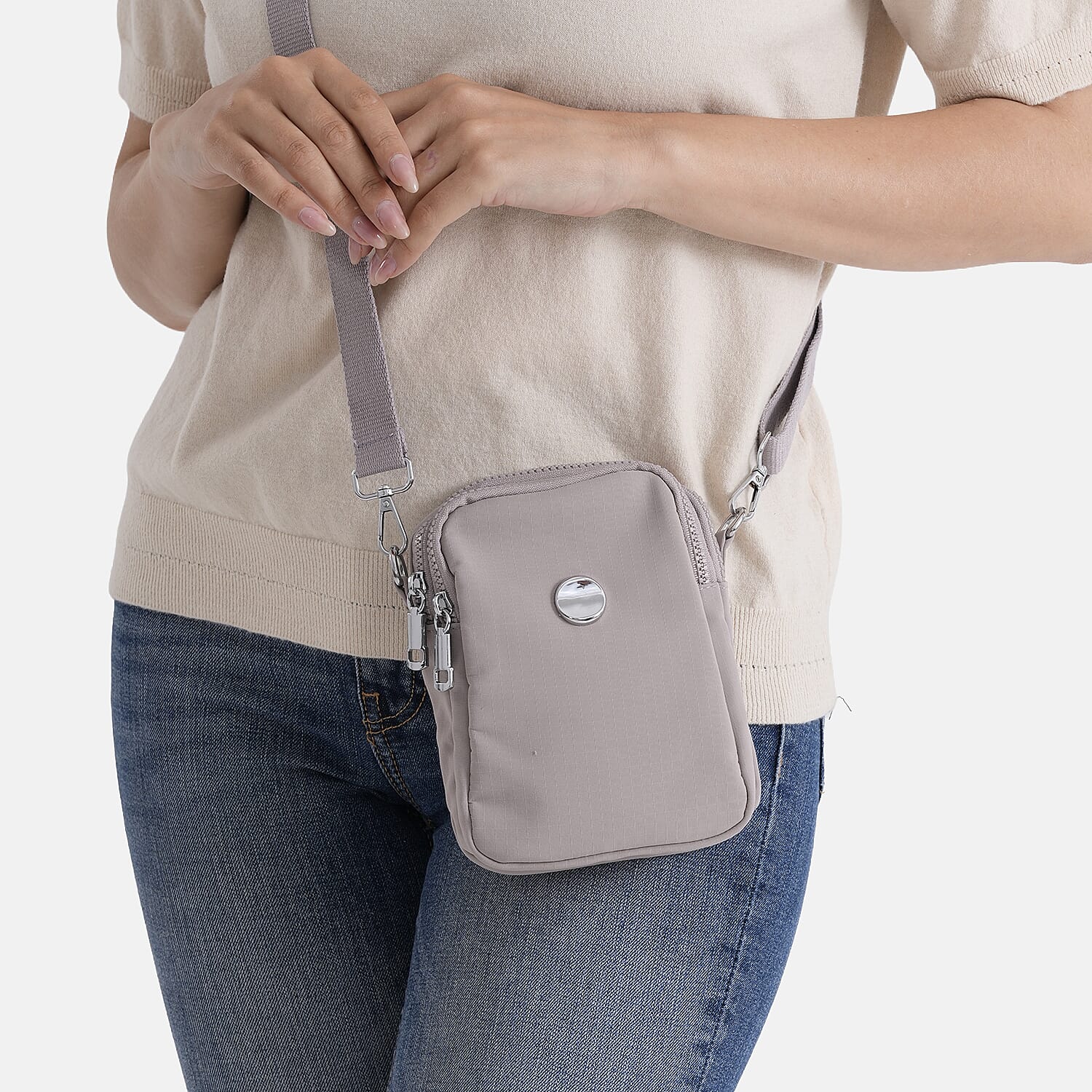 Crossbody Bag (Size - One Size) - Pink