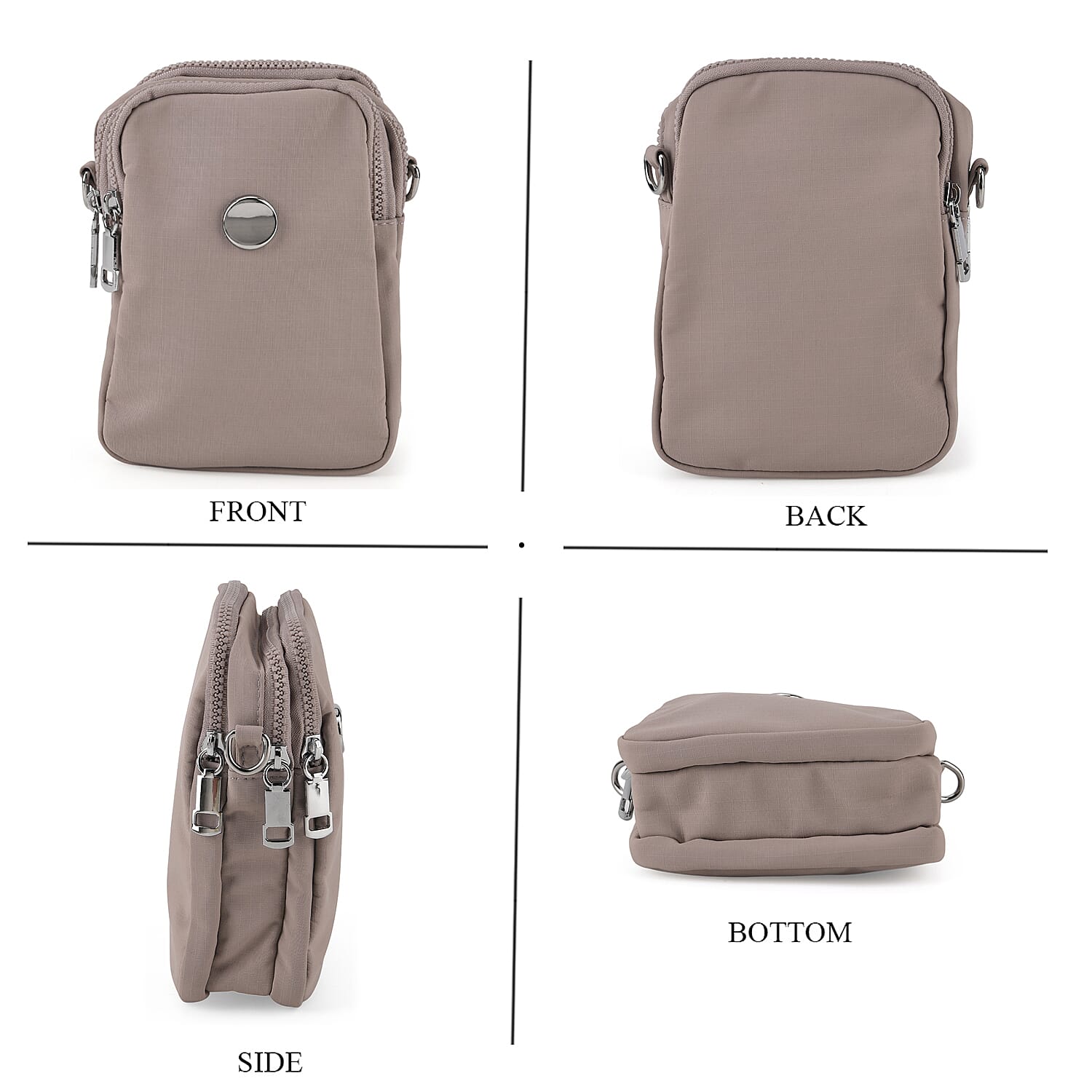 Crossbody Bag (Size - One Size) - Pink