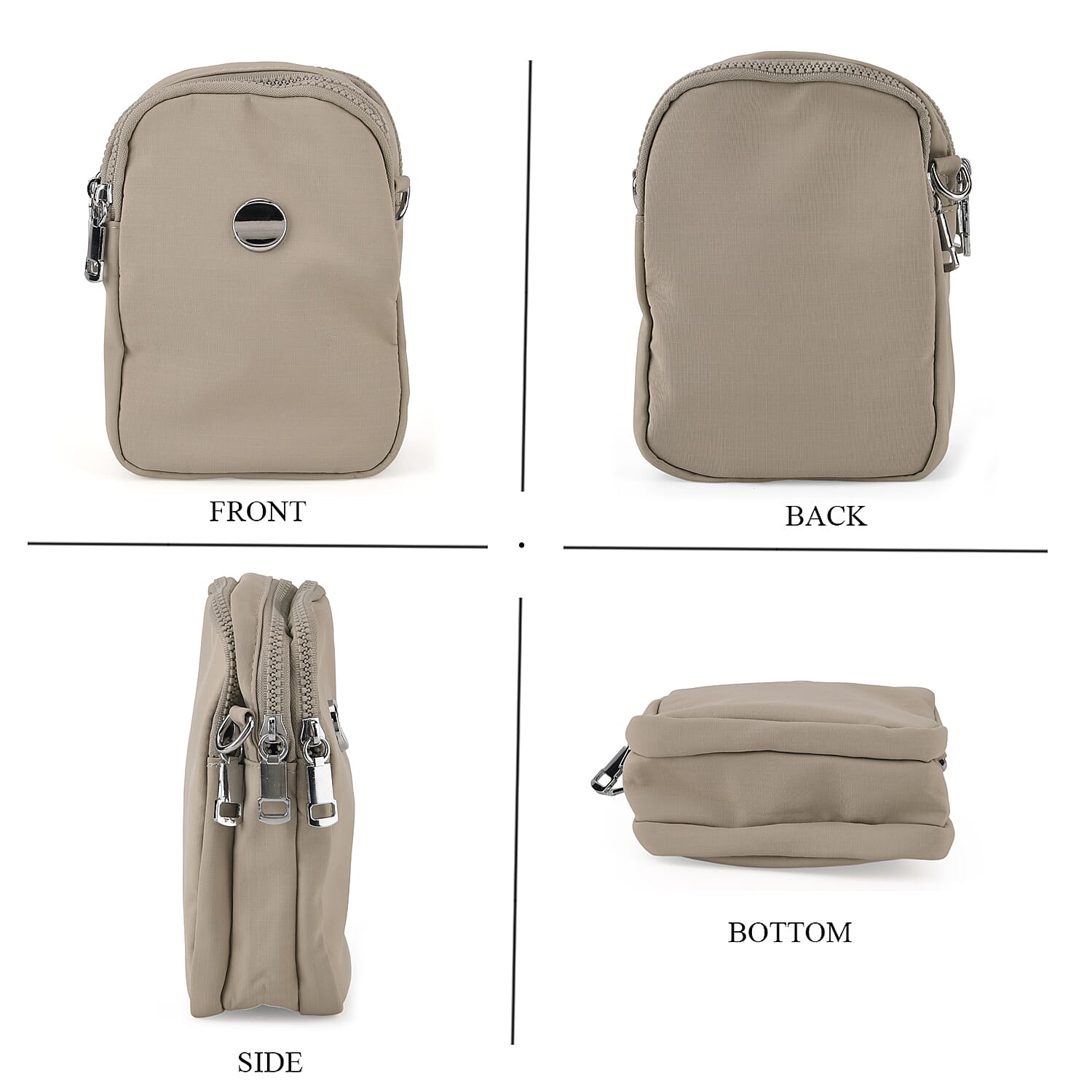 Crossbody Bag (Size - One Size) - Light Green