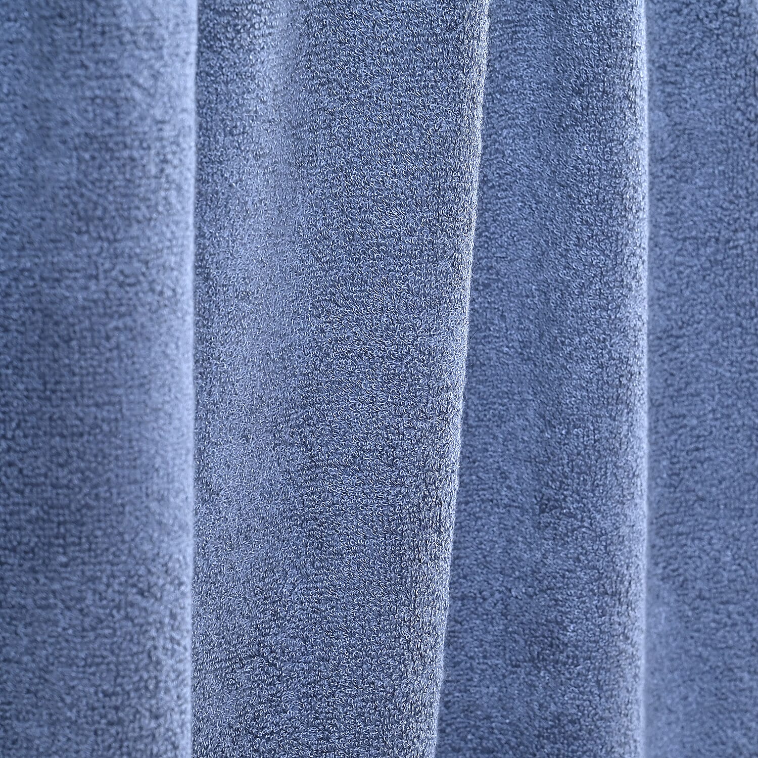 LIVMORE Premium Large Bamboo Bath Sheet (160 x 80cm) - Blue