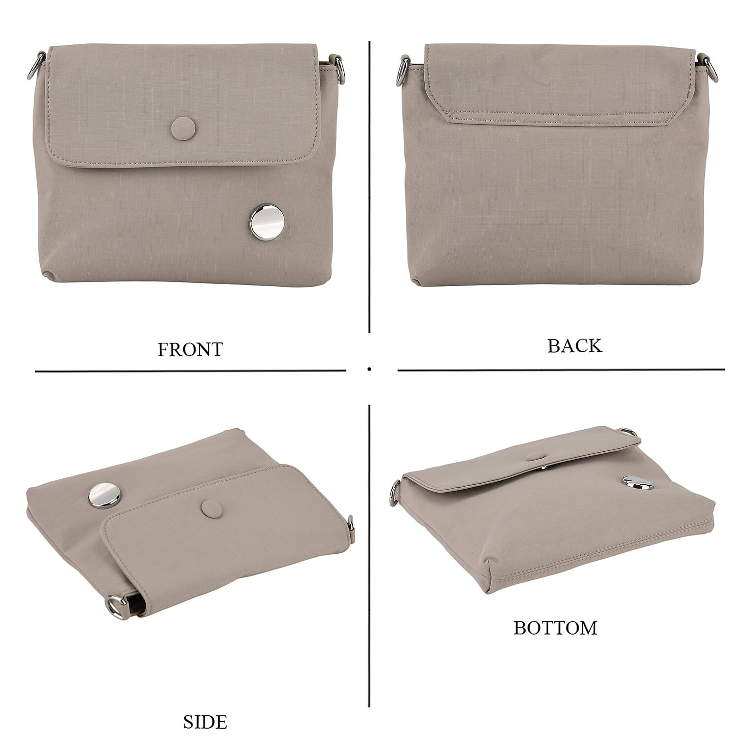 Sling Crossbody Messenger Bag - Light Green