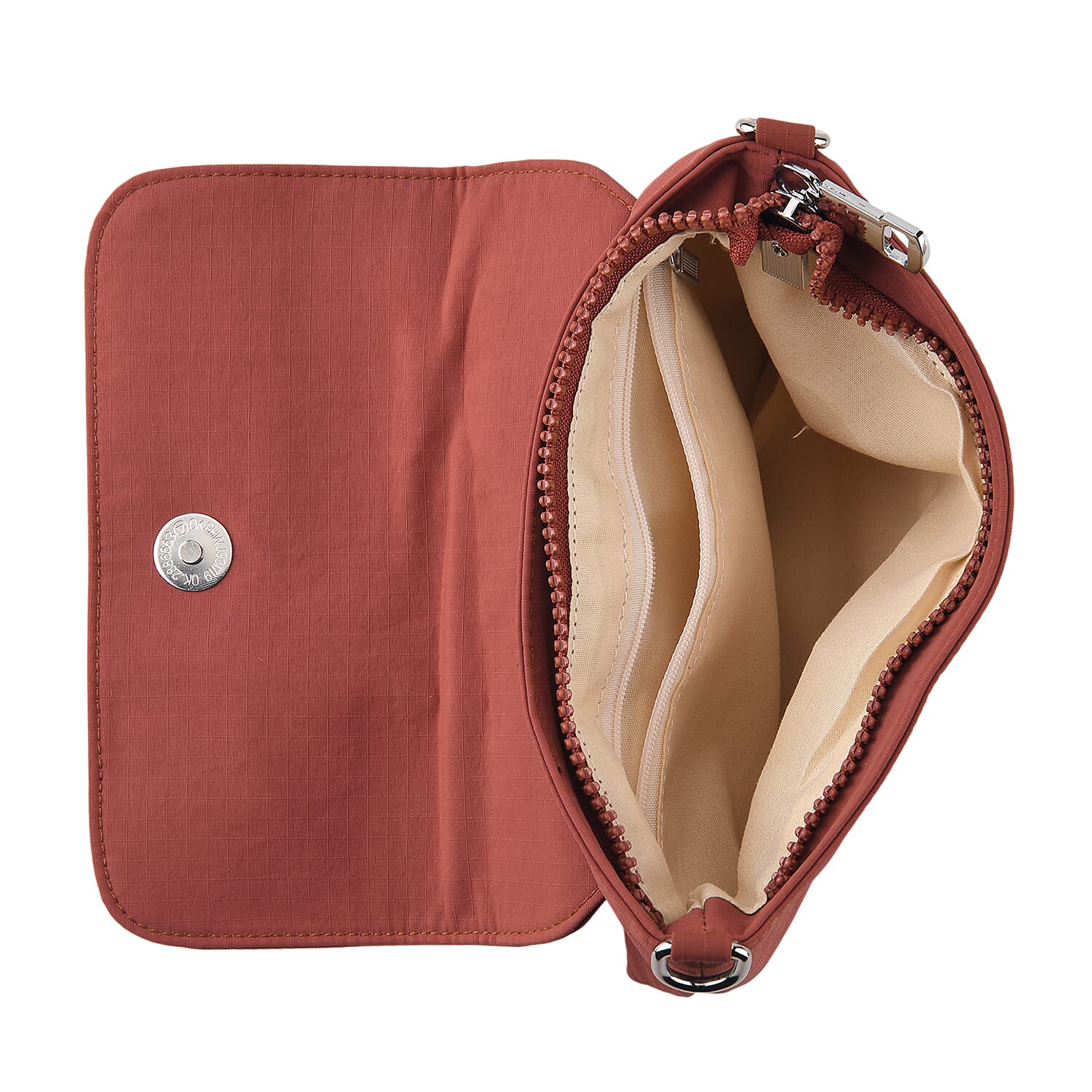 Sling Crossbody Messenger Bag - Red