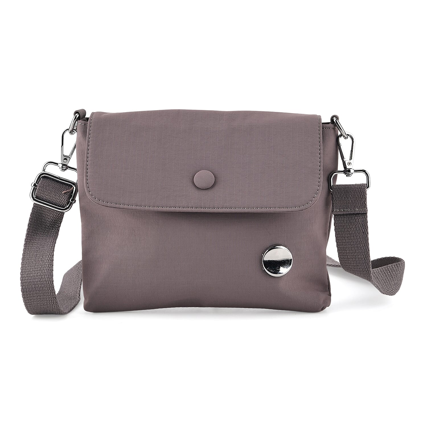Sling Crossbody Messenger Bag - Light Purple