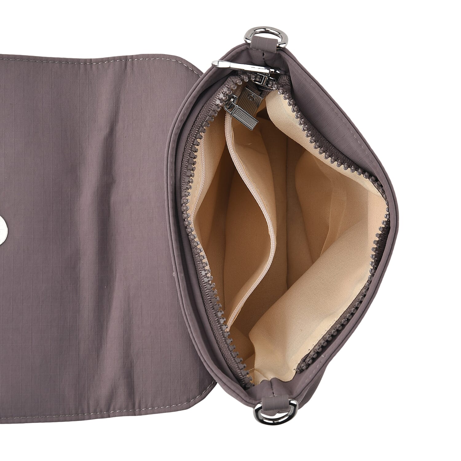 Sling Crossbody Messenger Bag - Light Purple