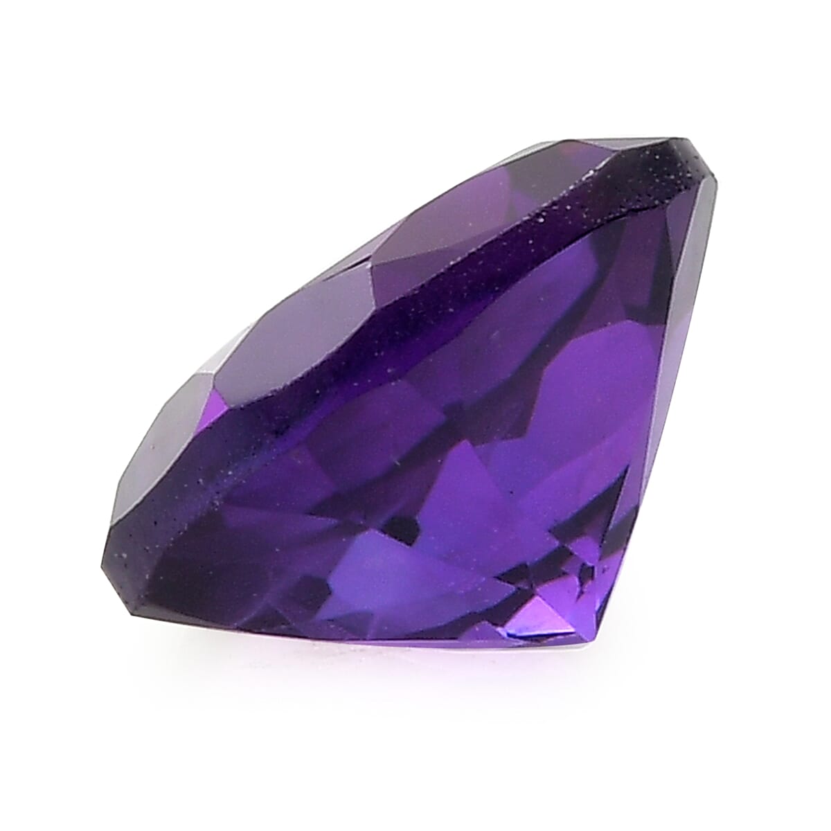 African Amethyst Cushion Cut 9X9 mm Gemstone, 2.92 Ct