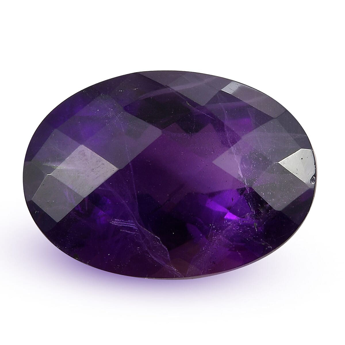 African Amethyst Oval Cut Cut 14X10 mm Gemstone, 5.49 Ct