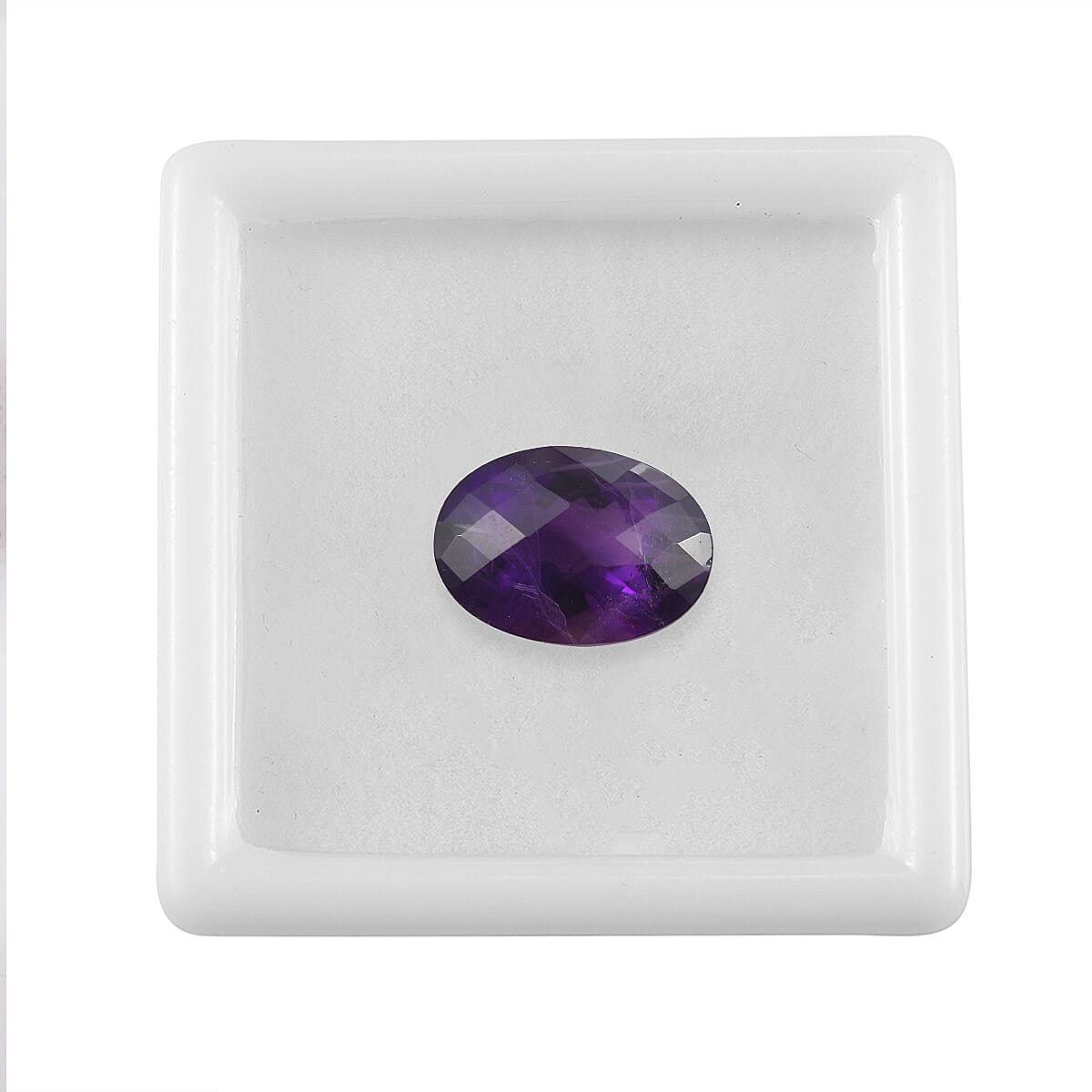 African Amethyst Oval Cut Cut 14X10 mm Gemstone, 5.49 Ct
