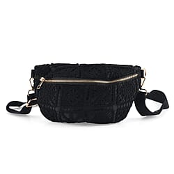 Crossbody Bag (Size - One Size) - Brown - White