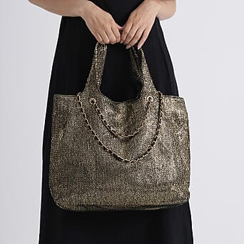 https://tjcuk.sirv.com/Products/85/0/8504097/Elegant-Shimmering-Tote-Bag-with-Chain-Strap_8504097_3.jpg?w=342&h=342
