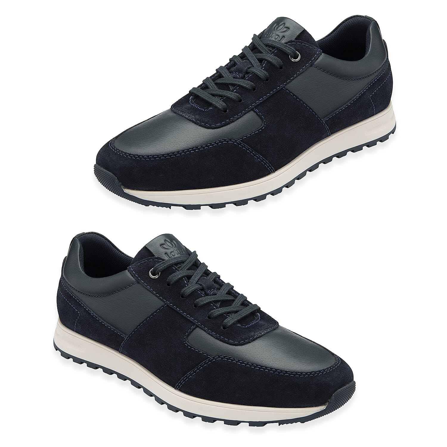 Lotus Tirso Mens Leather Lace-Up Casual Shoes