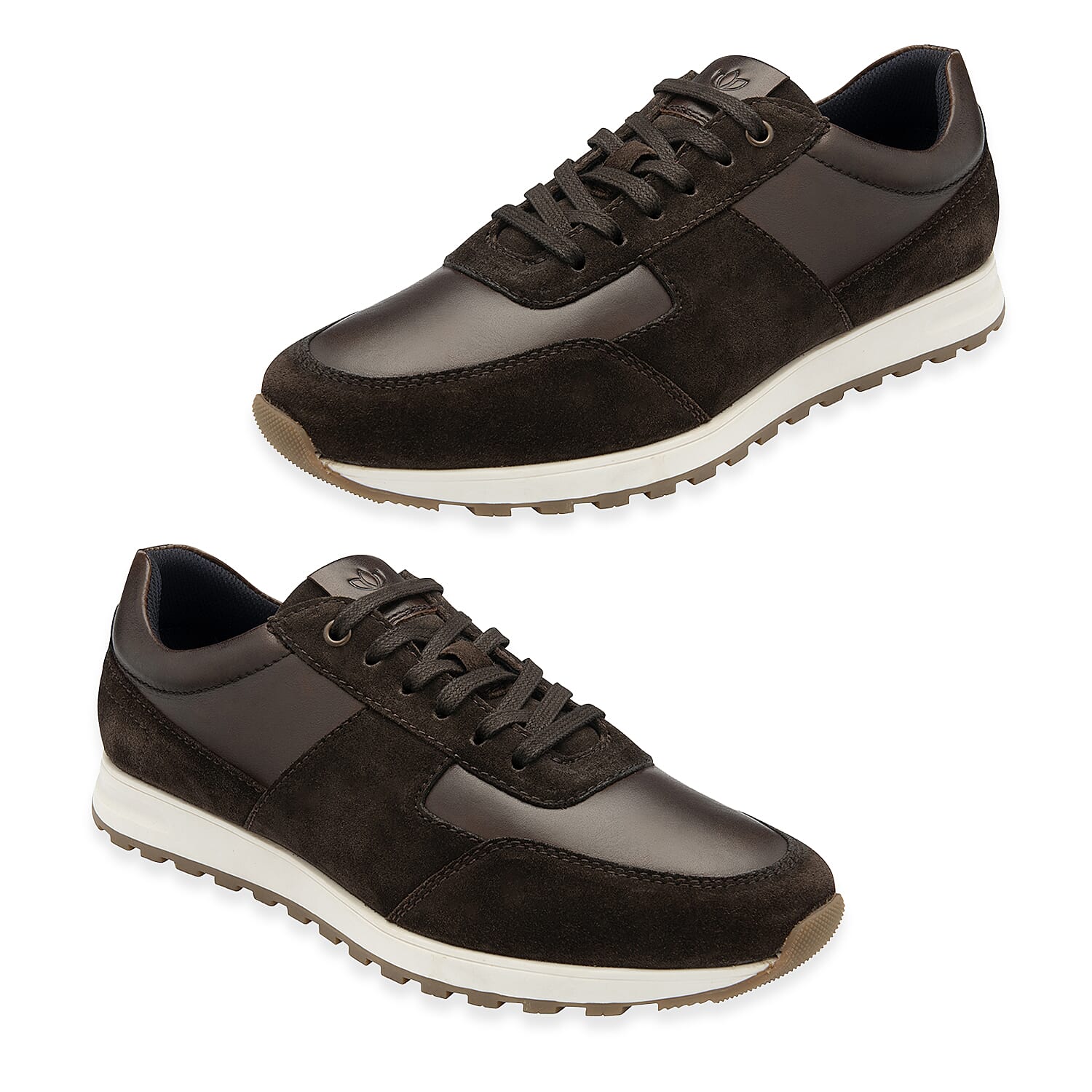 Lotus Tirso Mens Leather Lace-Up Casual Shoes