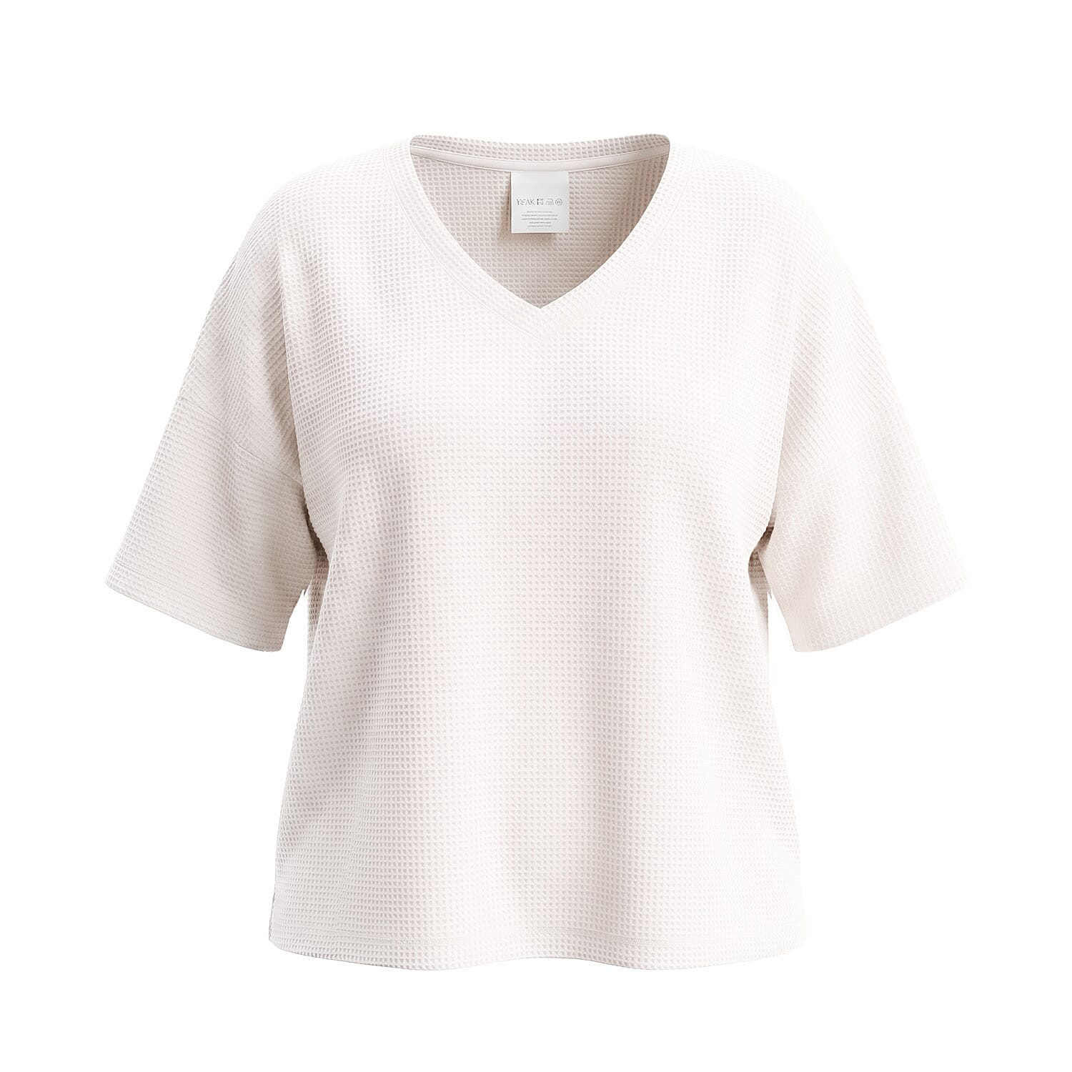 Ladies V-Neck Batwing Top (One Size) - Cream