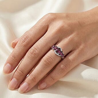 https://tjcuk.sirv.com/Products/85/0/8504589/D-Joy-Rhodolite-Garnet-White-Zircon-5-Stone-Ring-in-Platinum-Overlay-S_8504589_1.jpg?w=342&h=342