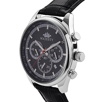 https://tjcuk.sirv.com/Products/85/0/8504846/MAJESTY-Multifunction-VD53-Japan-Quartz-3ATM-WR-Black-Sunshine-Dial-Si_8504846_3.jpg?w=342&h=342