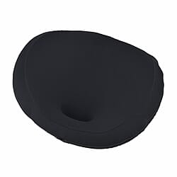 LIVMORE Memory Foam Solid Pillow (Size 50x15 ) - Red & Black