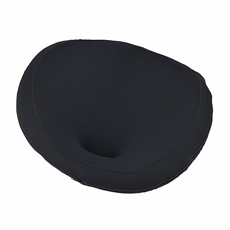 LIVMORE Memory Foam Solid Pillow (Size 50x15 ) - Black - Black