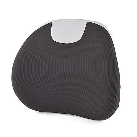 LIVMORE Memory Foam Solid Pillow (Size 40x11 ) - Grey - Black