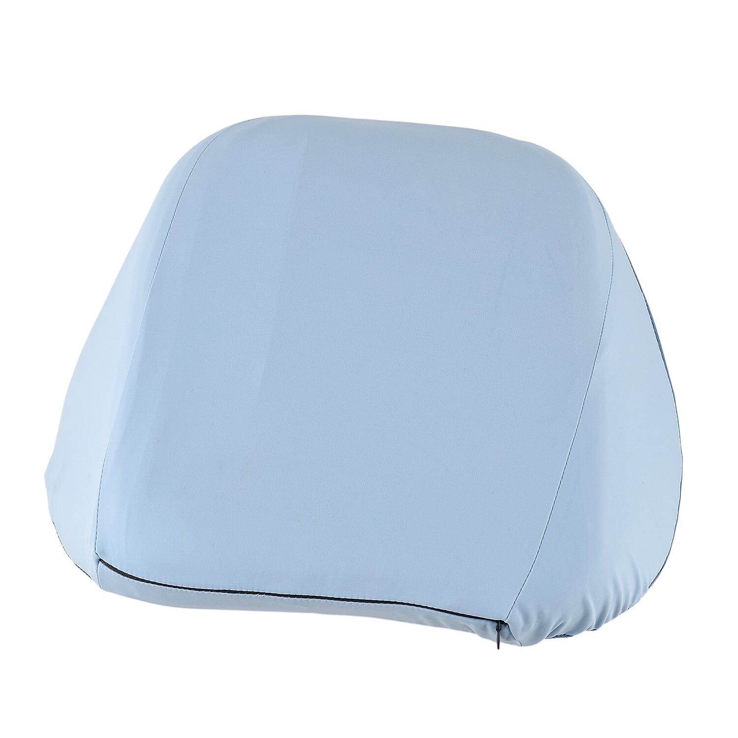 LIVMORE Memory Foam Solid Pillow (Size 40x11 ) - Blue - Black