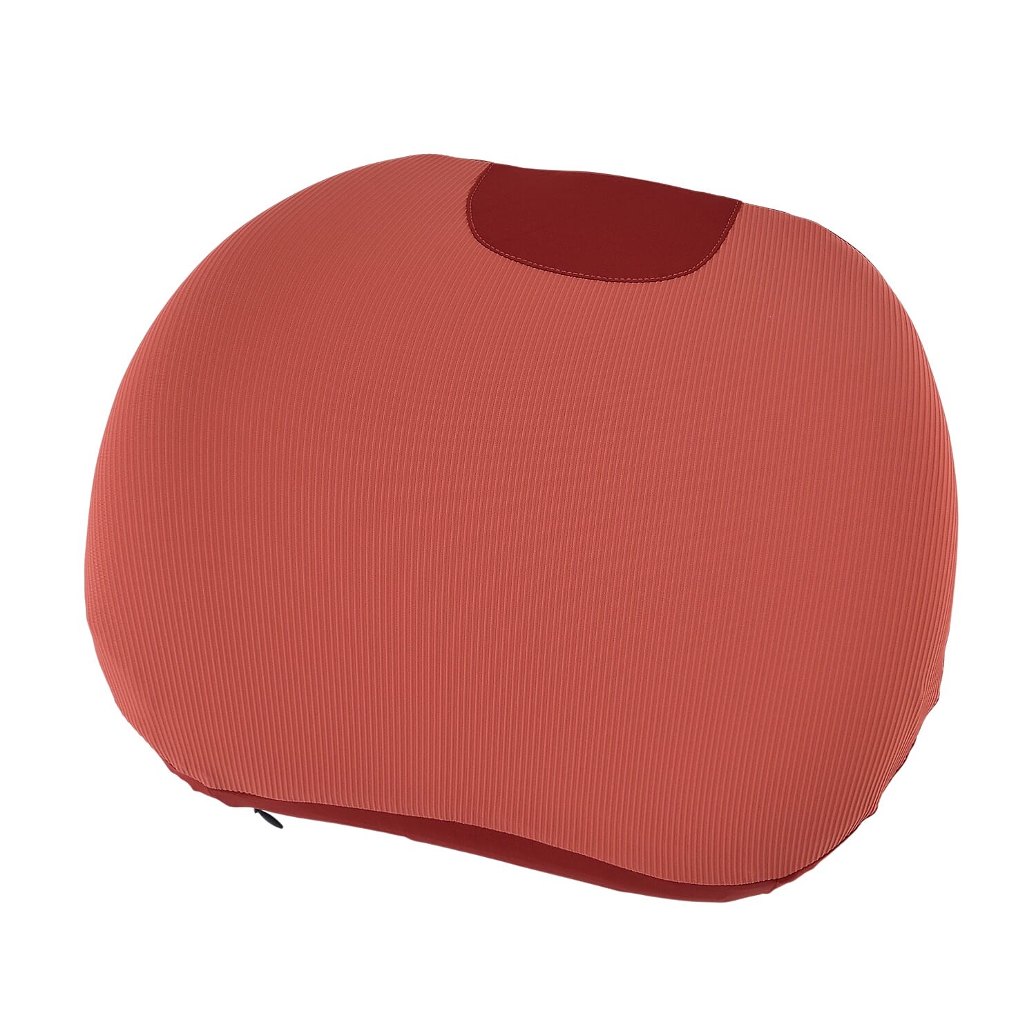 LIVMORE Memory Foam Solid Pillow (Size 40x11 ) - Red - Black
