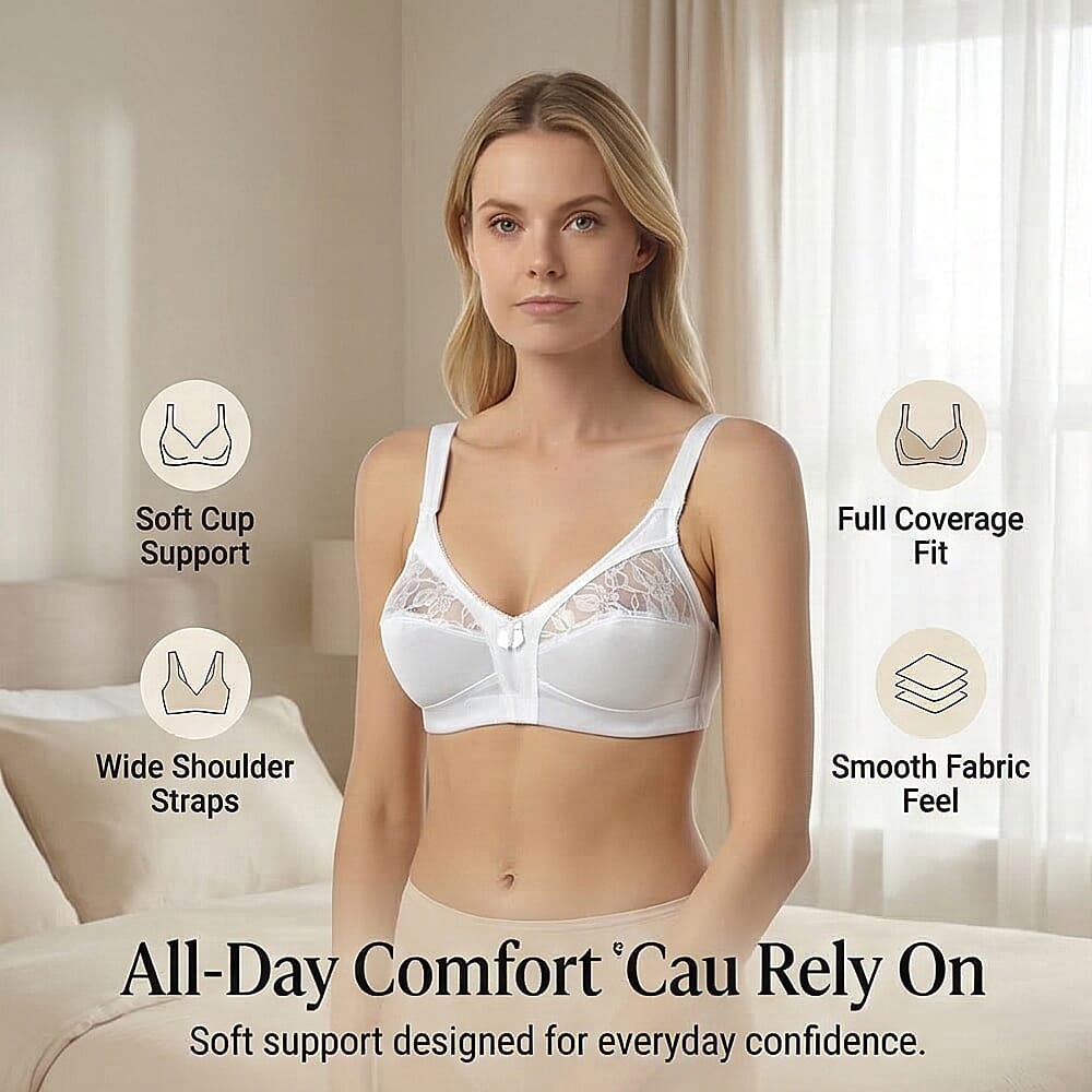 MARLON-Full cup soft Front Fastening Brassiere