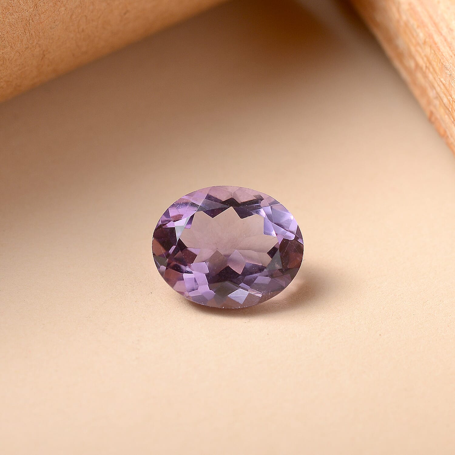 African Amethyst Oval Cut Cut 11X9 mm Gemstone, 3.32 Ct