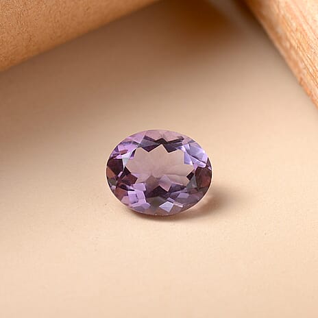African Amethyst Oval Cut Cut 11X9 mm Gemstone, 3.32 Ct