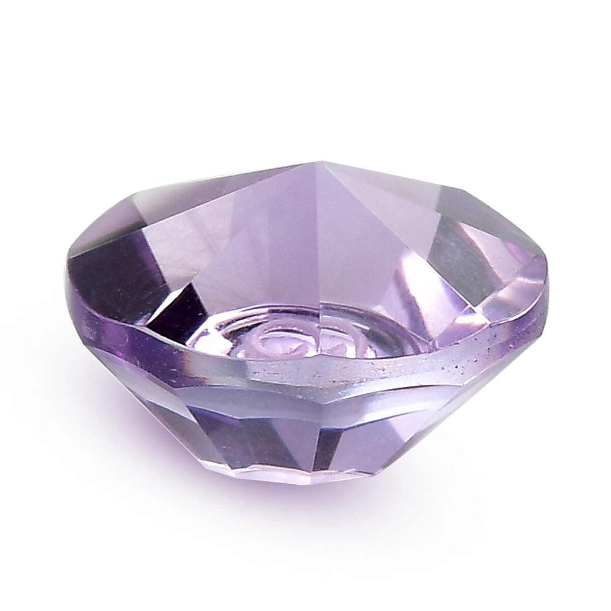 Pink Amethyst Round 12 mm Gemstone, 6.25 Ct