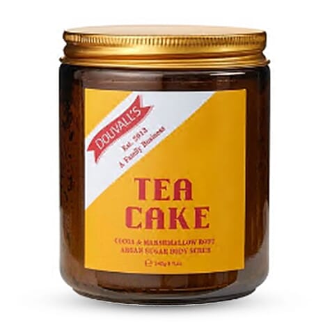Douvalls Body Scrub Tea Cake - 240g