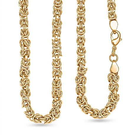 EverTrue Necklace (Size - 20) with Lobster Clasp in Yellow Gold Tone