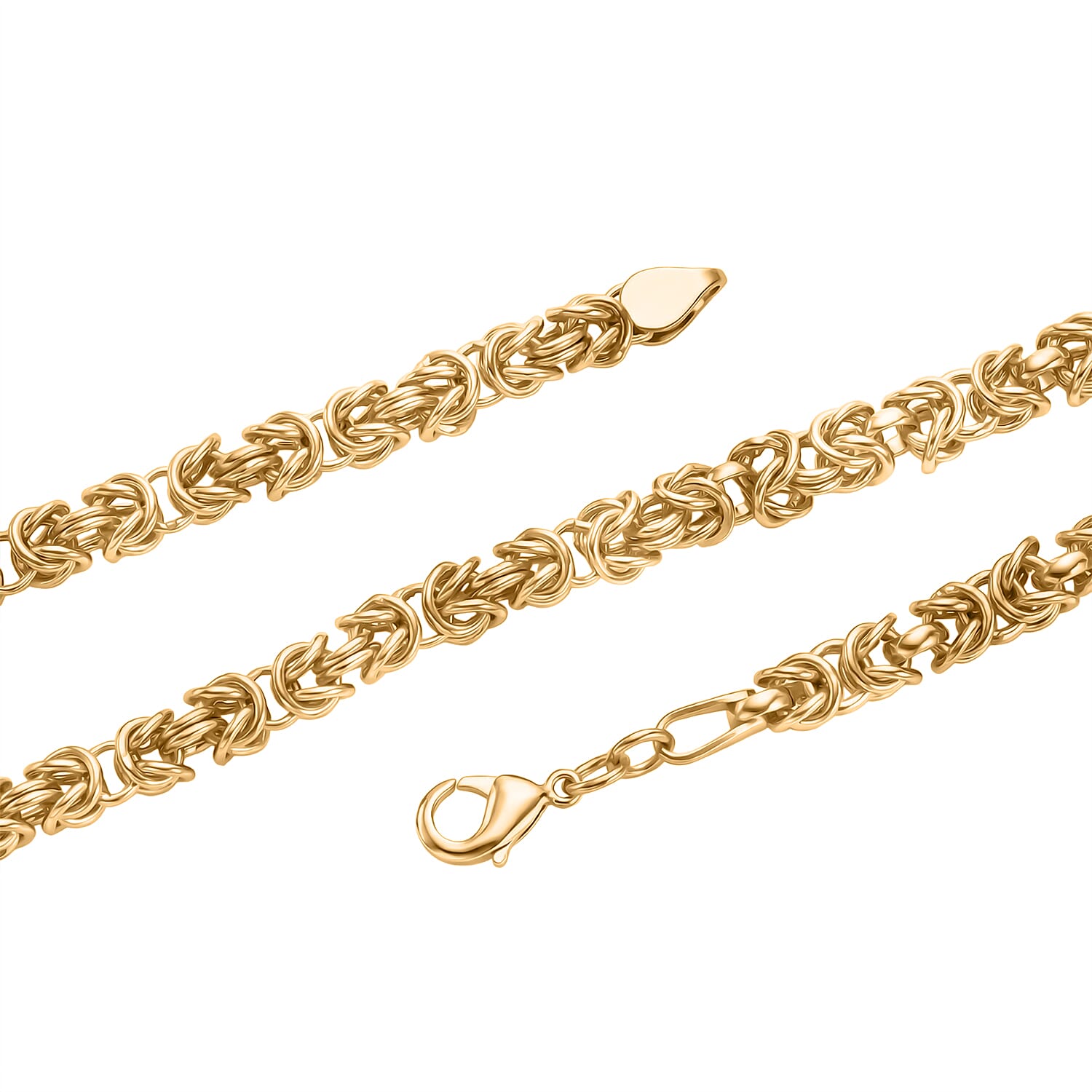 EverTrue Necklace (Size - 20) with Lobster Clasp in Yellow Gold Tone