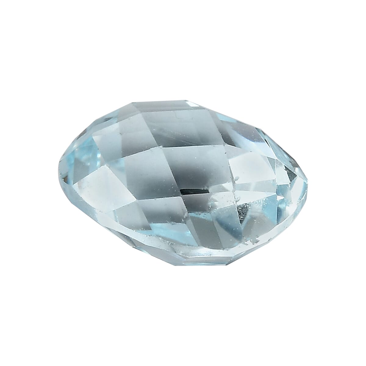 Skyblue Topaz Cushion Cut 9X7 mm Gemstone, 2.60 Ct