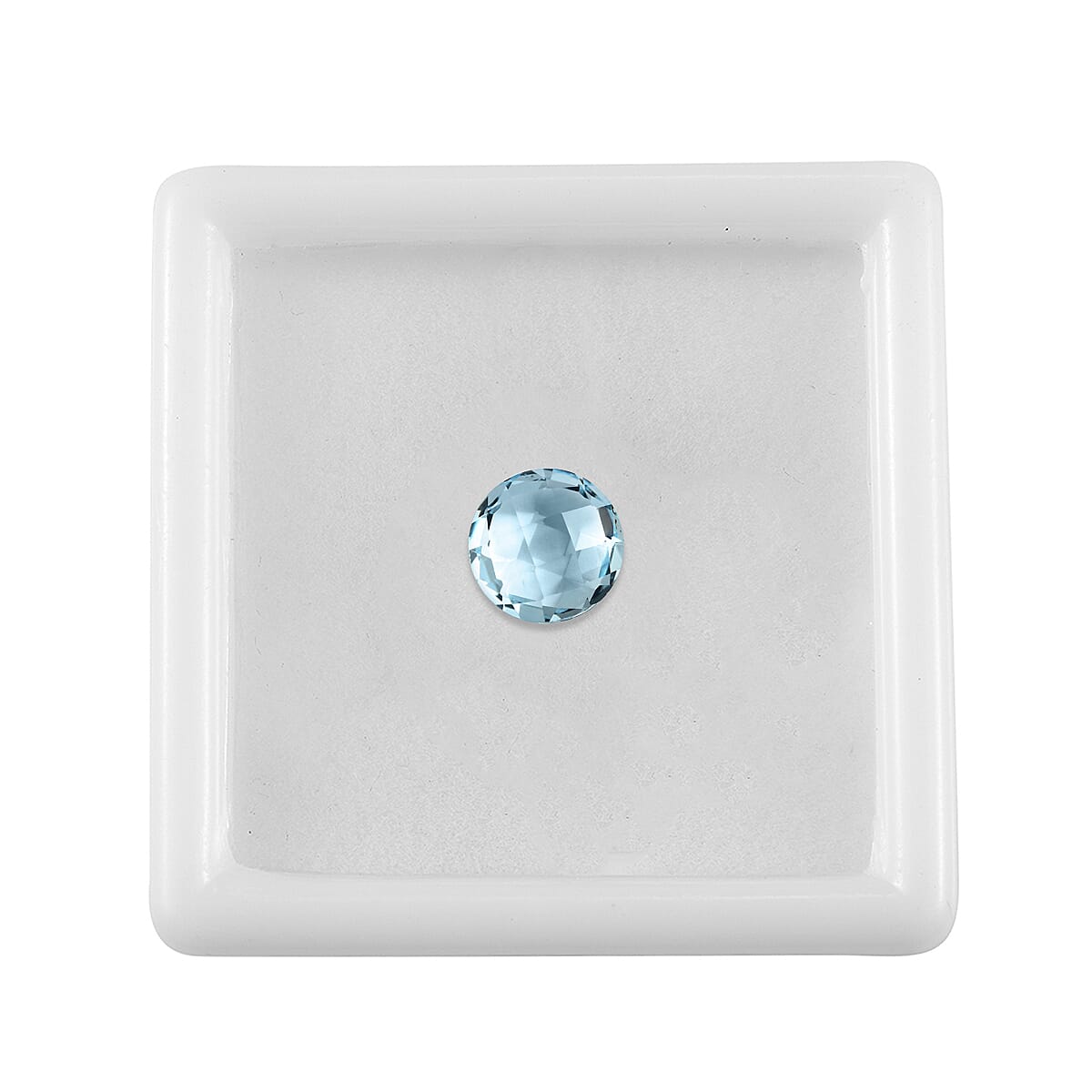 Skyblue Topaz Round 7.75 mm Gemstone, 1.80 Ct