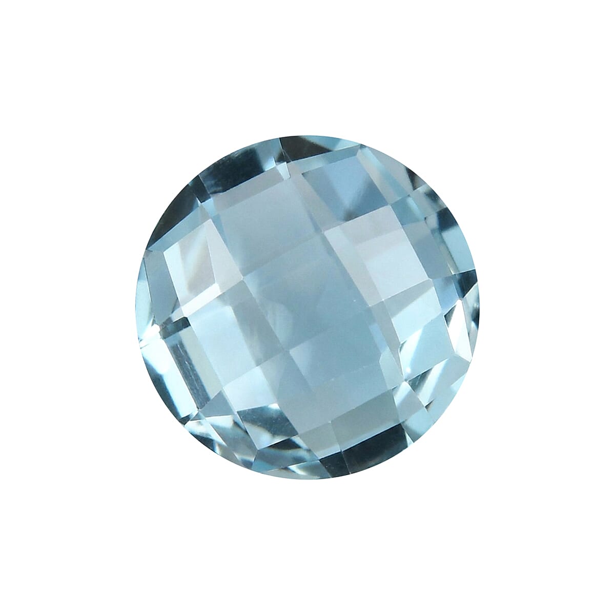 Skyblue Topaz Round 8 mm Gemstone, 1.90 Ct